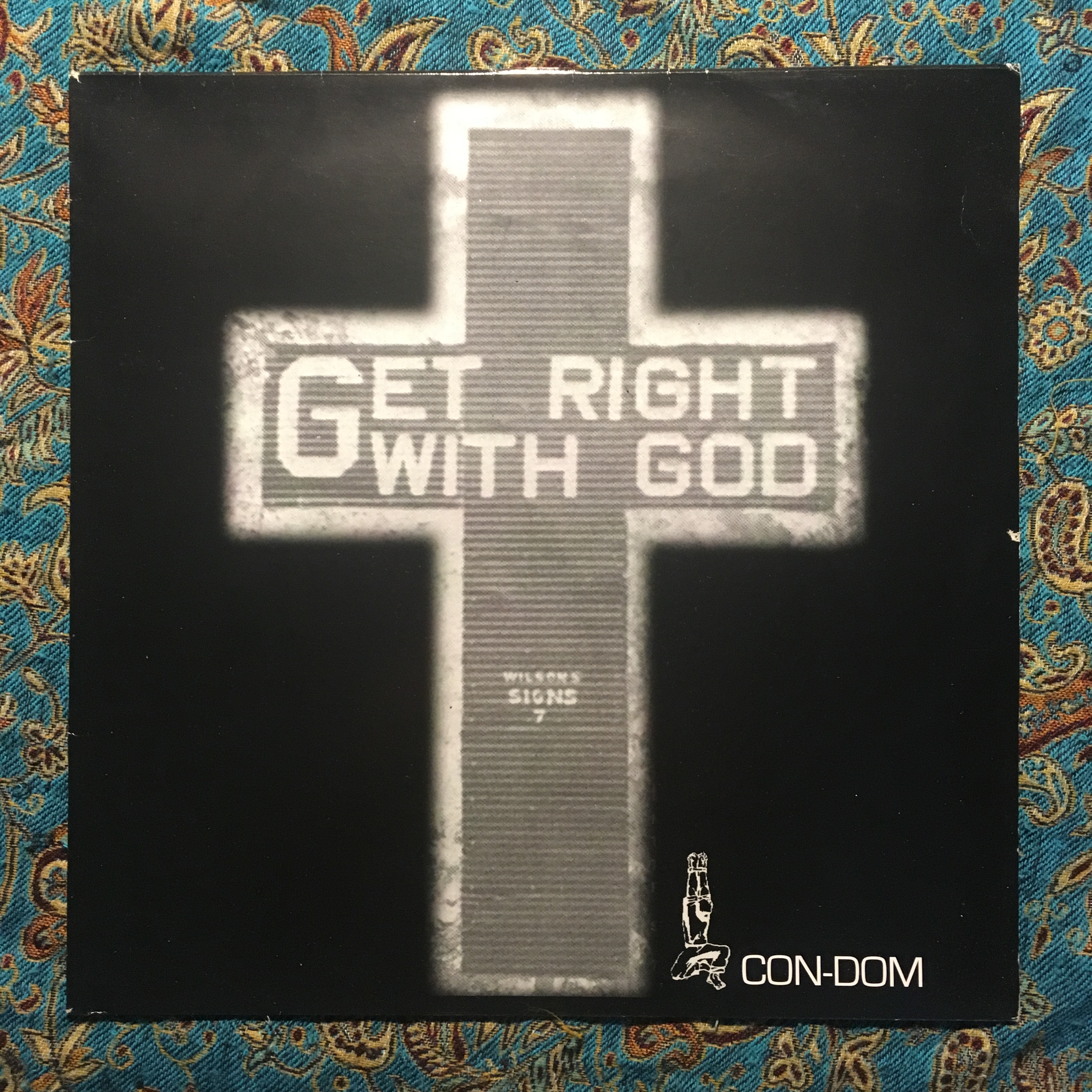 CON-DOM – Get Right With God LP (EX/VG)