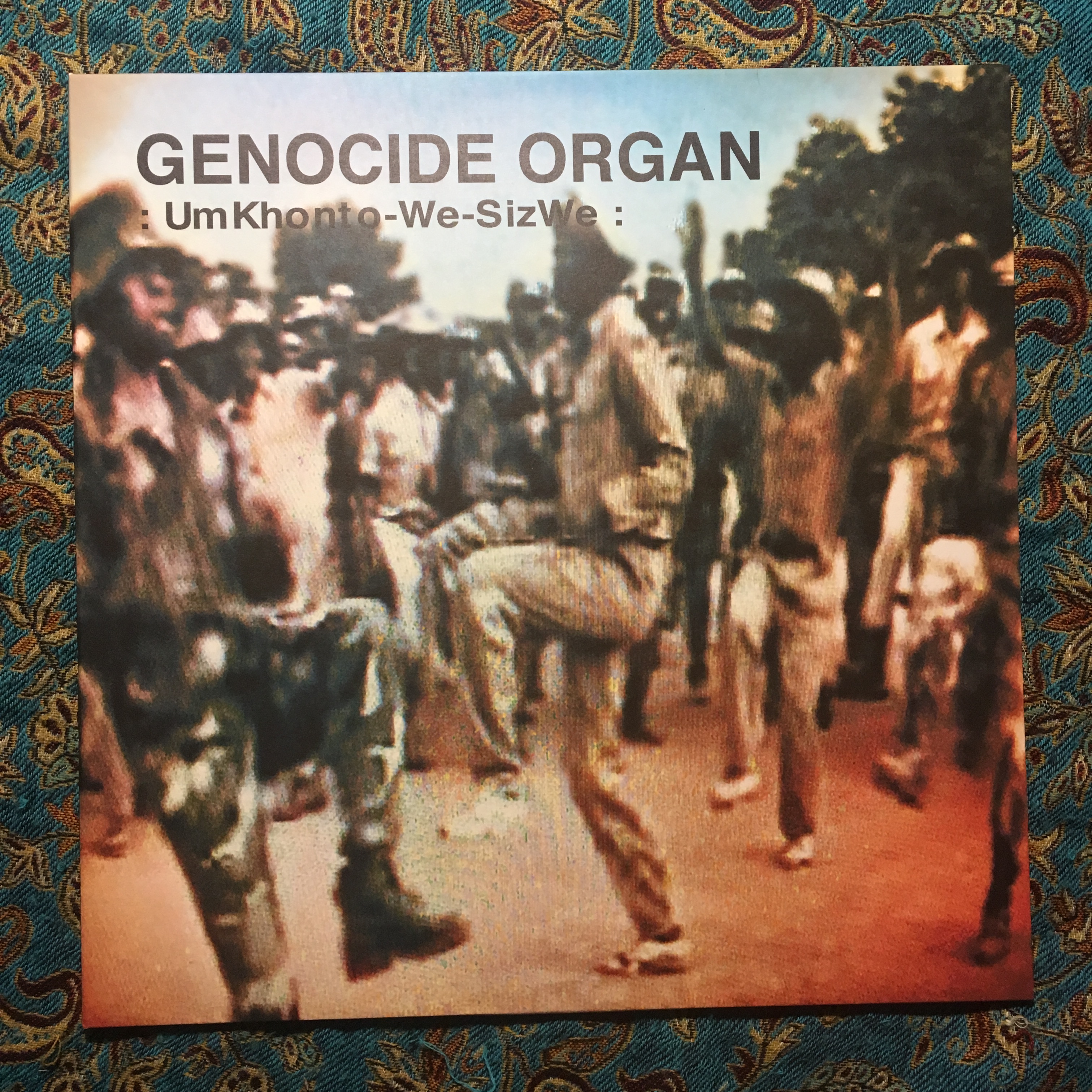 GENOCIDE ORGAN – UmKhonto-We-SizWe LP (VG+/NM)