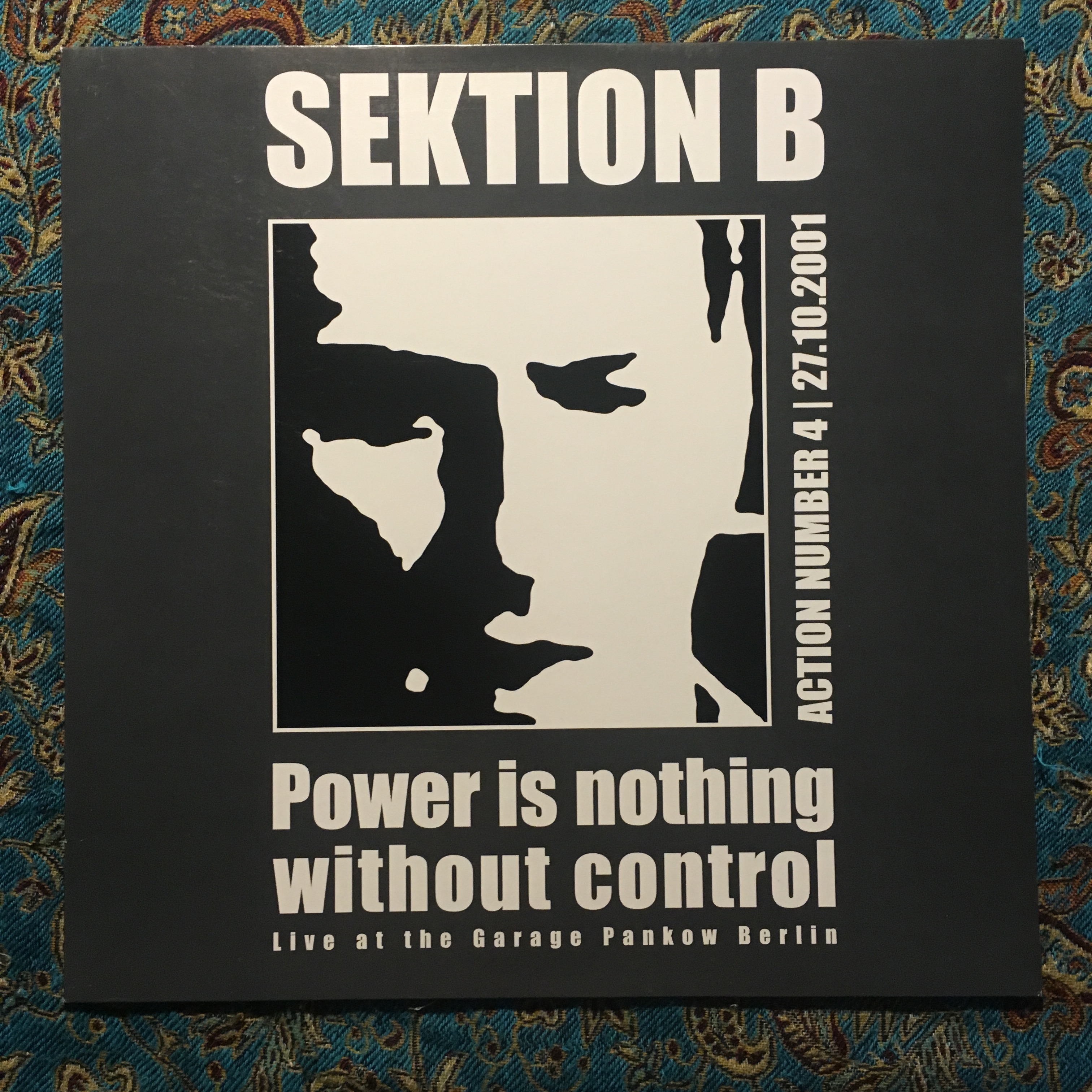 SEKTION B – Power Is Nothing Without Control LP
